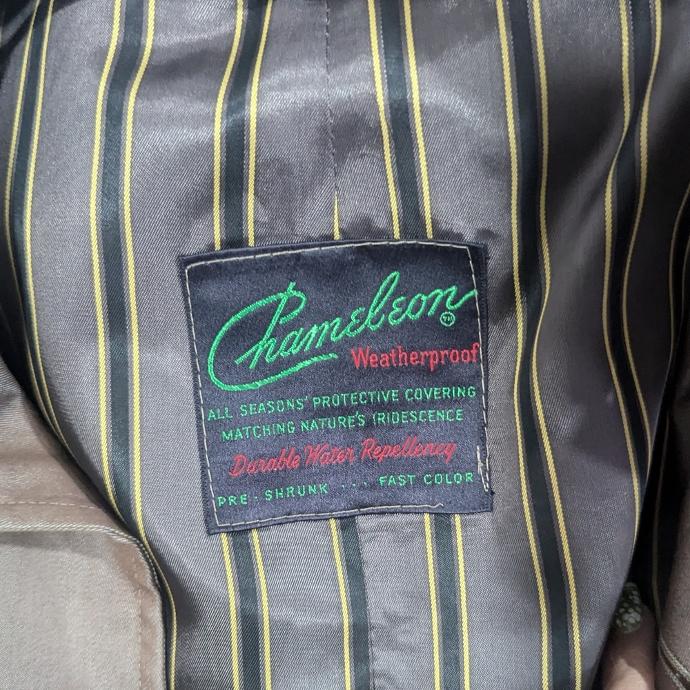VINTAGE IRIDESCENT SWING COAT - Picture 7 of 7